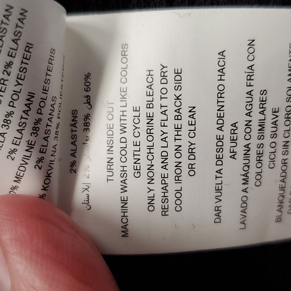 NWT Michael Kors Faux Wrap Romper Black Thermal M - Picture 14 of 14